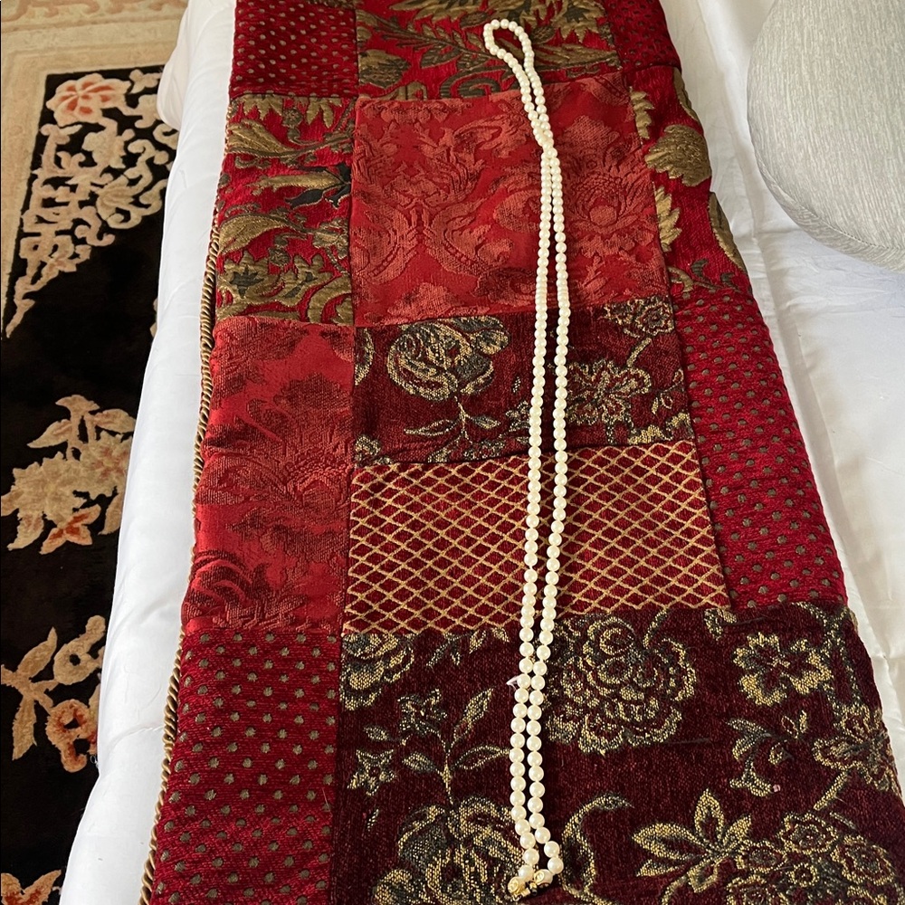 Pearl necklace 29 inches long nwot - Picture 3 of 4